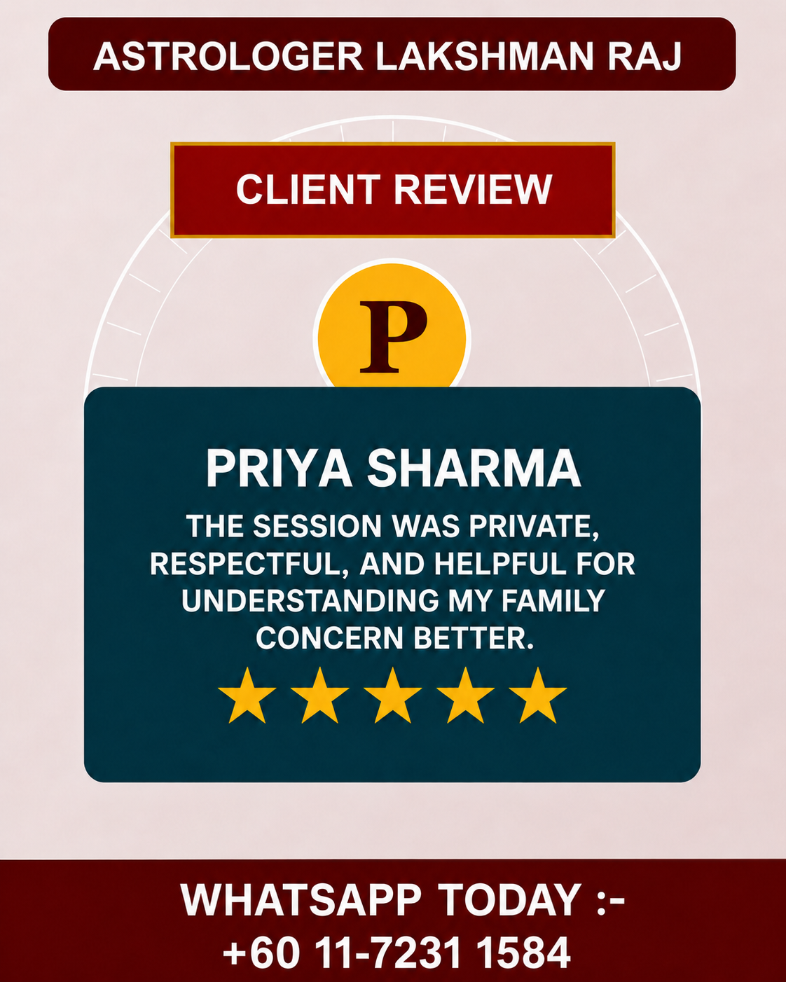 Priya Client Review